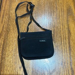 LL Bean Adjustable lanyard with wallet